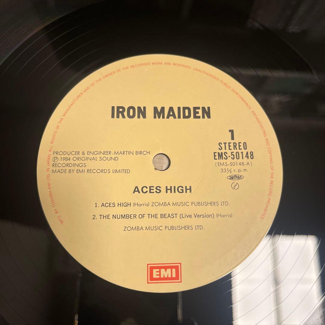【極美品】IRON MAIDEN / アイアン・メイデン エイシズ・ハイ