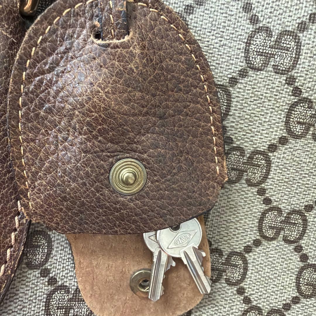 GUCCI オールドグッチ ボストンバッグOLD GUCCI PVC