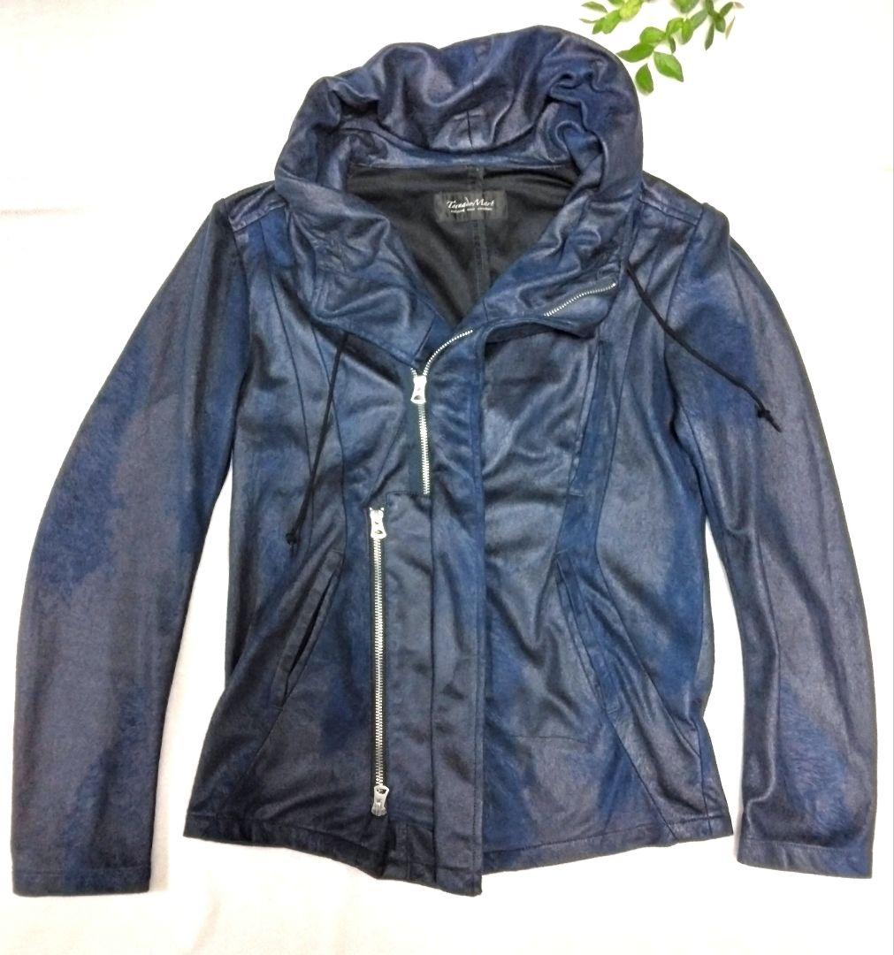 【定価30,580円】トルネードマート フード ジャケット ブルー系 L