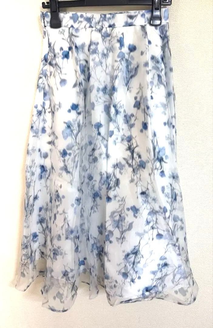 《美品》CELFORD セルフォード　レイヤードフラワープリントスカート　38