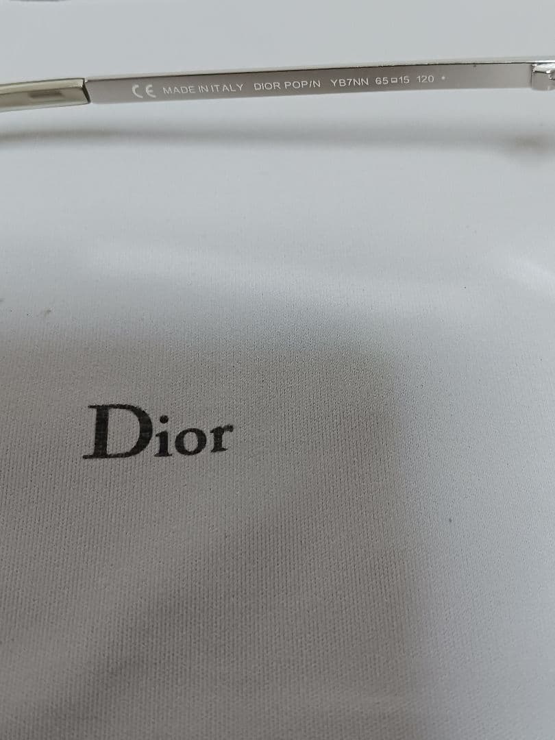 Christian Dior サングラス スター リムレス グレー ユニセックス