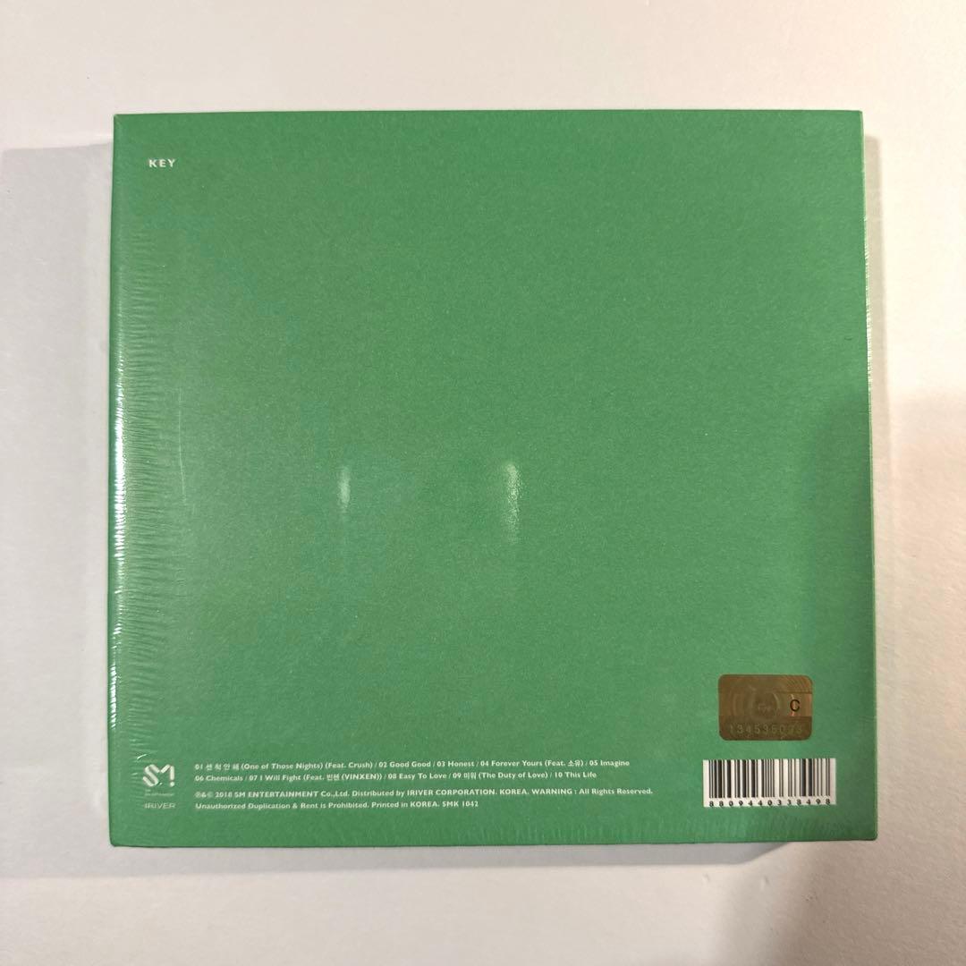 新品未開封 SHINee KEY キー Face 1st Green Ver