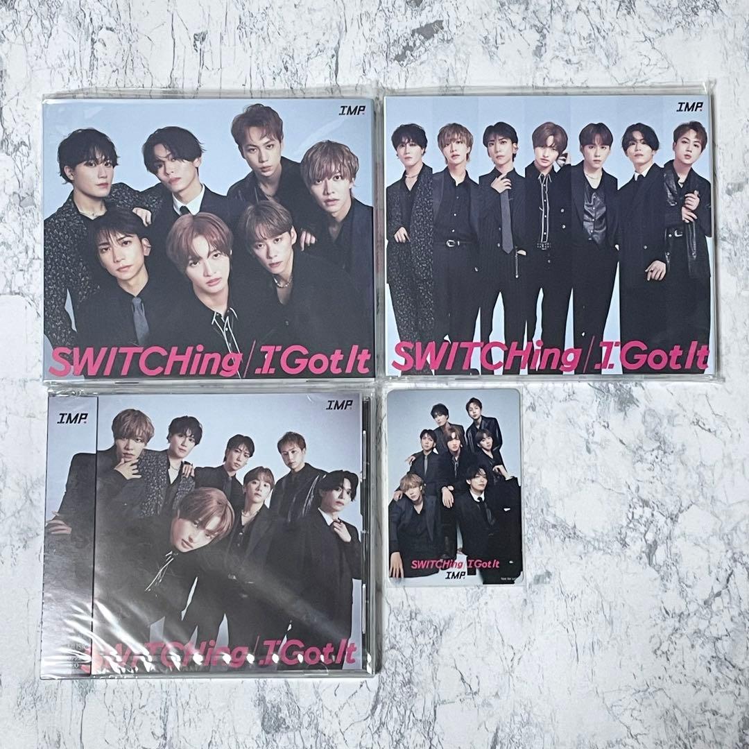 IMP. SWITCHing I Got It ３形態+購入時特典ステッカー付き