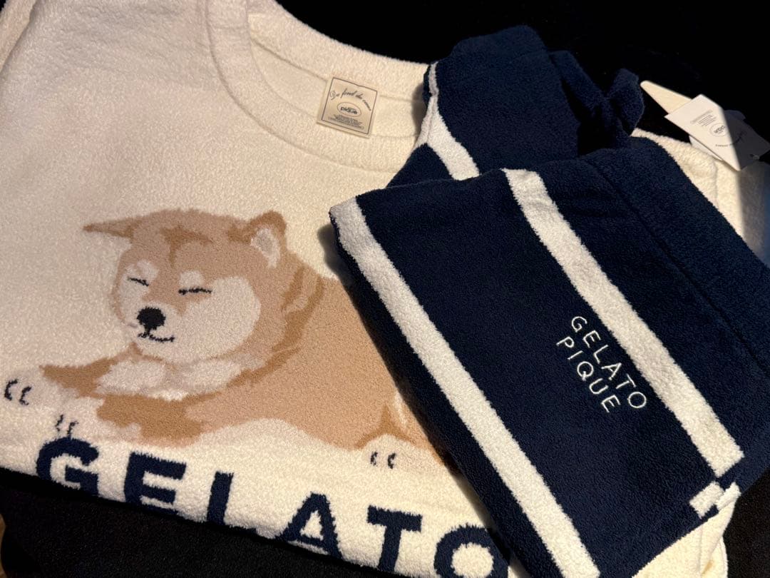 スムーズィー柴犬ジャガードプルオーバーショートパンツセット