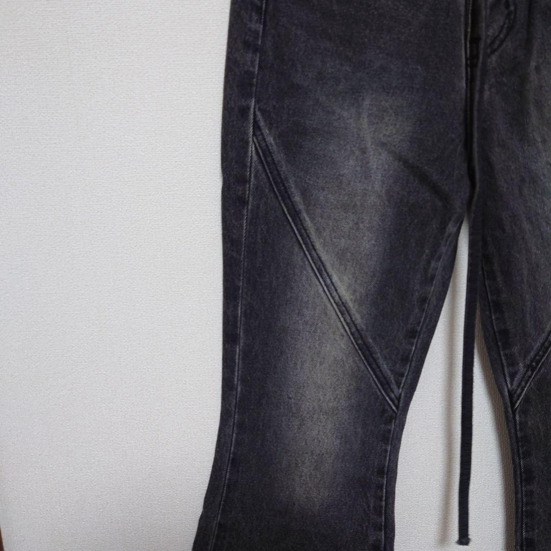 SLY FRINGE JW FLARE PT-E サイズ0 ブラック デニム