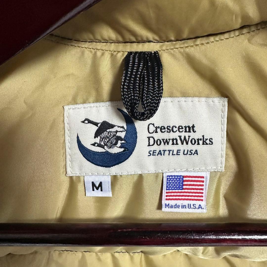 crescent down works USA製 NBNWネイビー ダウンベスト