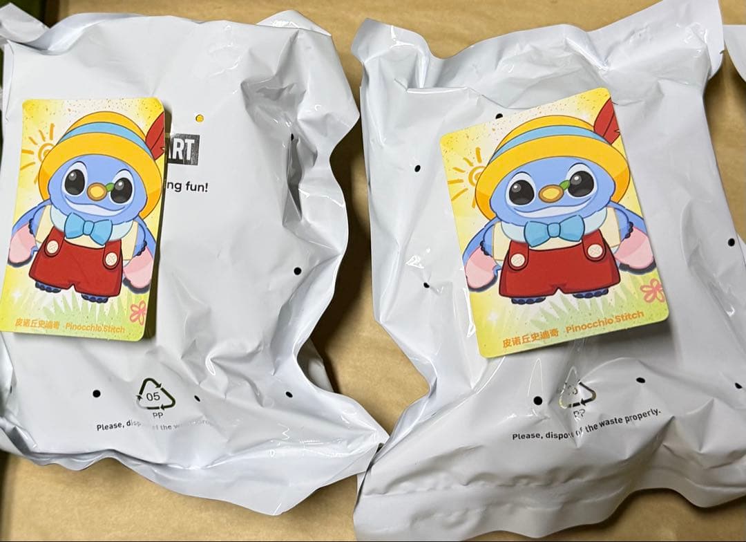 Popmart Stitch Adventure シリーズ ぬいぐるみペンダント