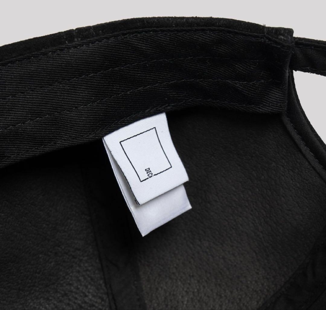 帽子 DECi Suede 6panel Cap (BLACK)OVY