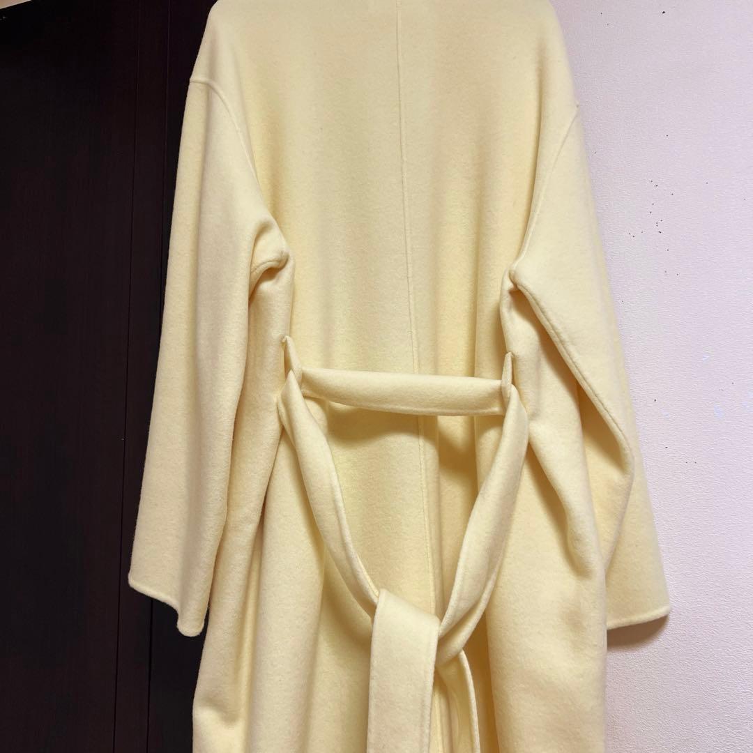 年末セール❗️FRAY I.D イエロー ロングコート