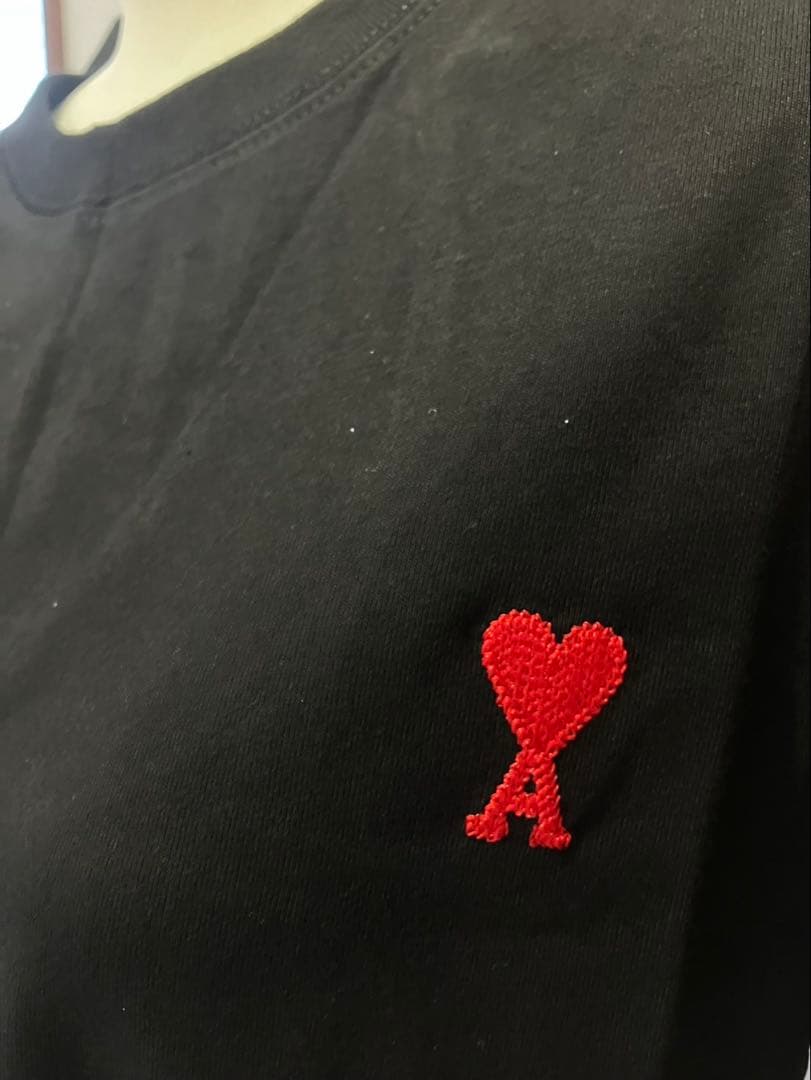 新品アミパリス(AmiParis)　半袖Tシャツ　Mサイズ　黒