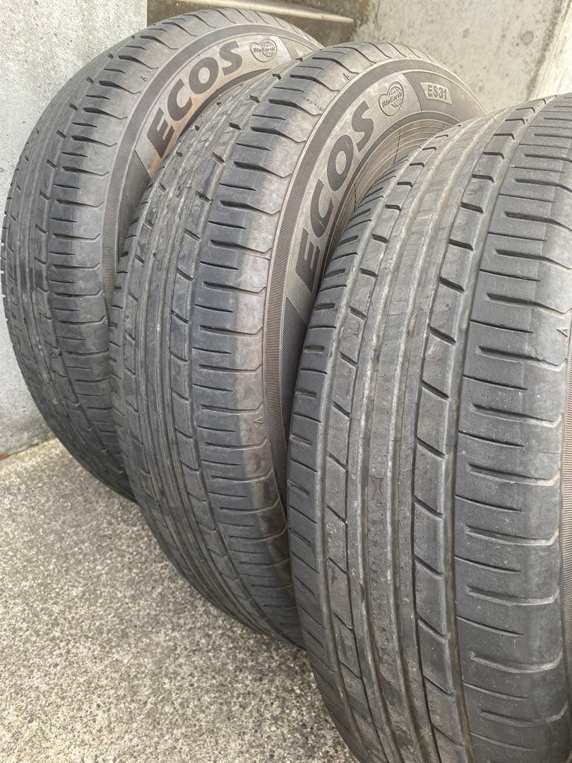 美品　ヨコハマ　エコス　185/70R14 4本セット　21年製　6分山以上
