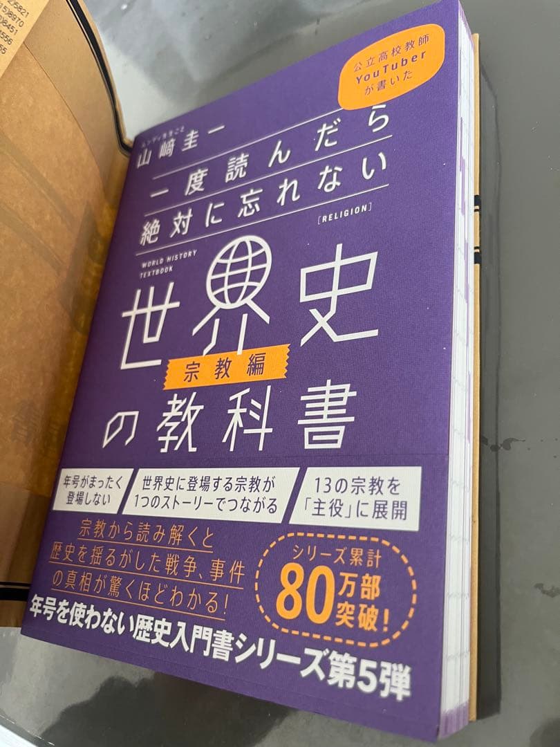 【まとめ売り】カバー付 山崎圭一 世界史・日本史の教科書