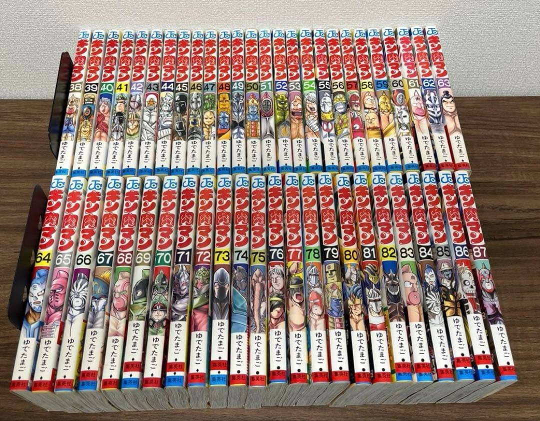 キン肉マン　38-87巻　50冊セット　【完璧超人始祖編】【オメガ六鎗客編】