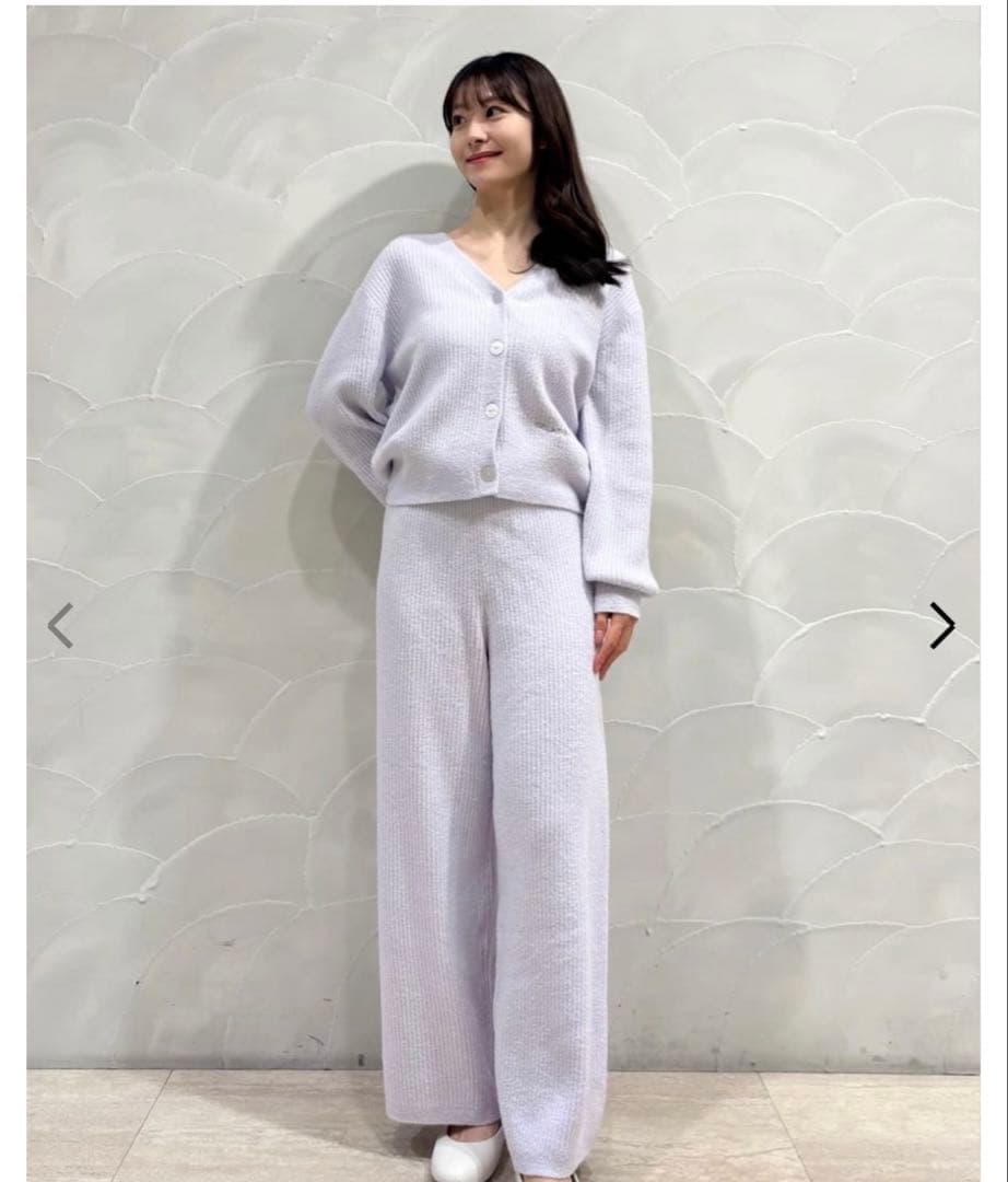 ジェラートピケ♡ ルームウェア セットアップ カーディガン パンツ（本日限定）