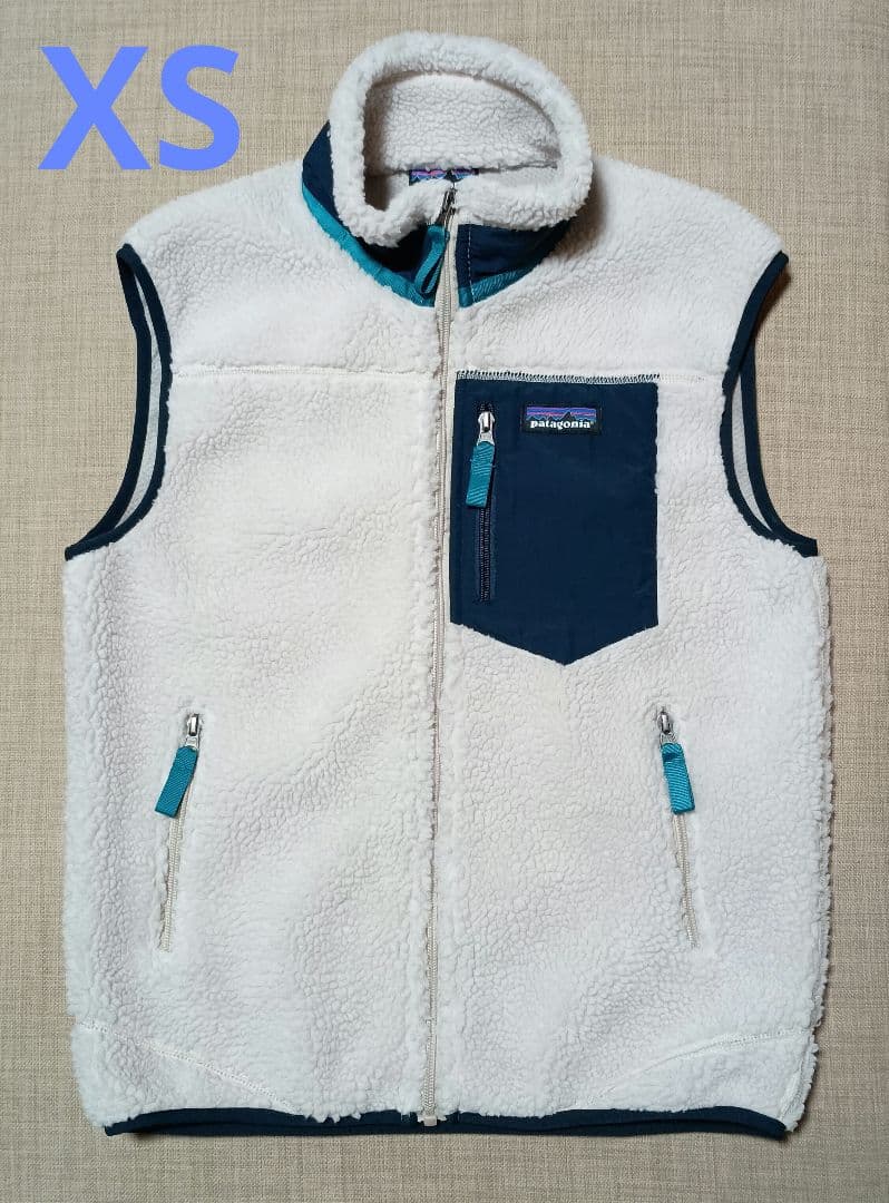 patagonia レトロx ベスト XSサイズ アイボリー