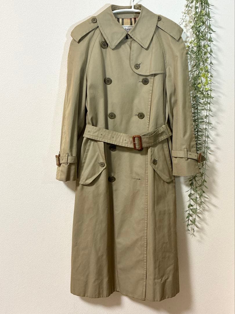 Burberry's トレンチコート　白タグ　1990年代　バーバリー