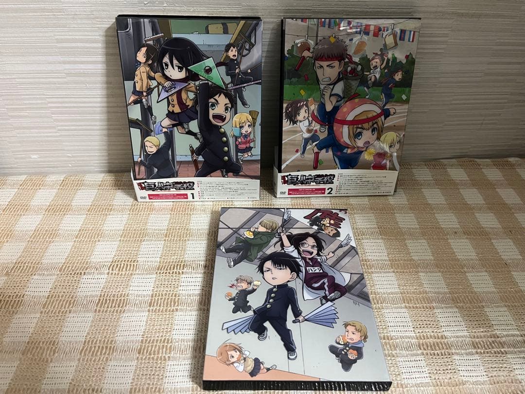 進撃！巨人中学校 全3巻セット DVD