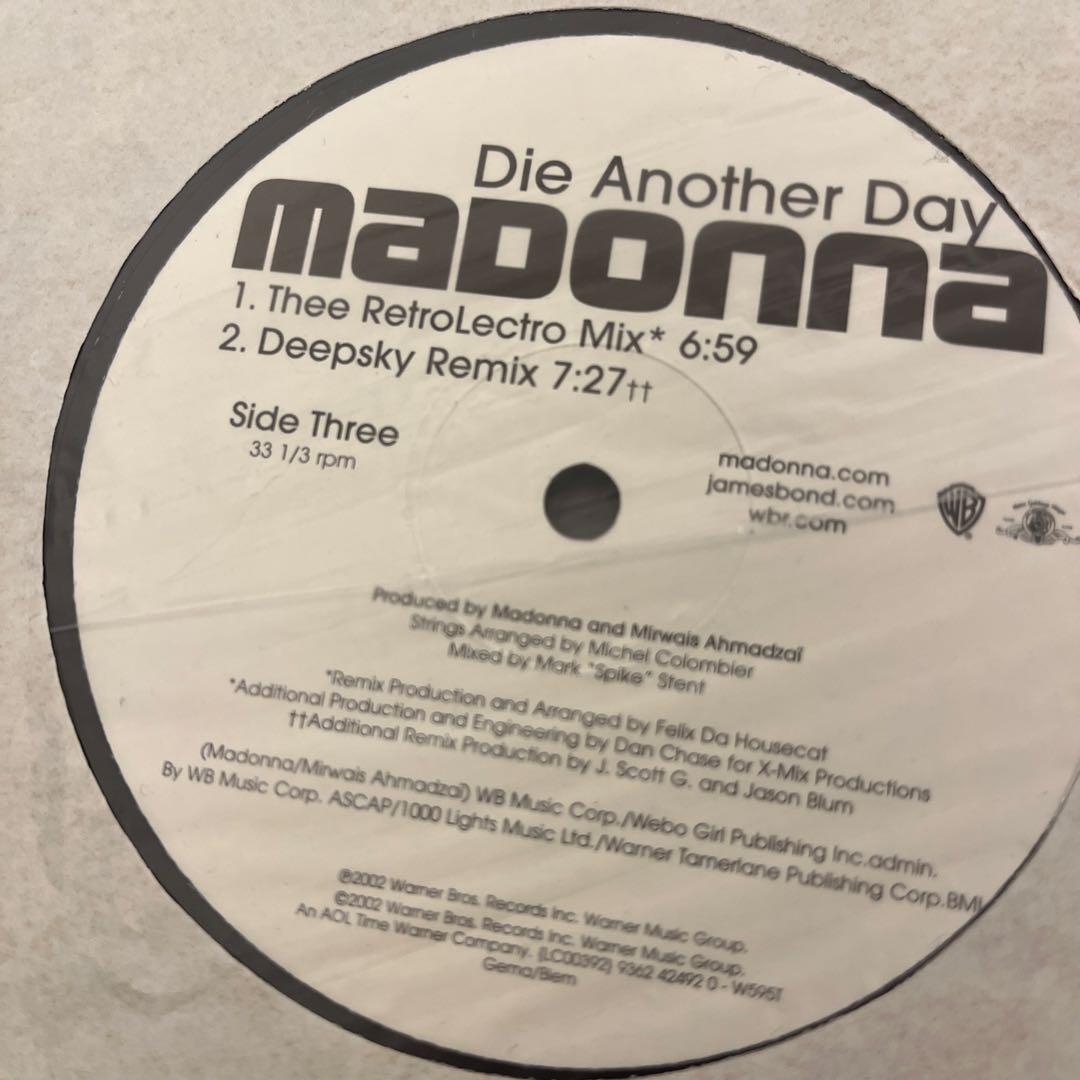 Madonna Die Another Day 12インチレコード